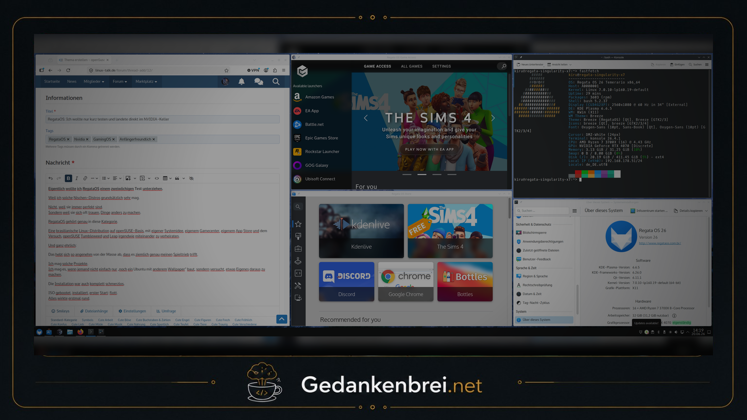 RegataOS wollte zwei Wochen bleiben. NVIDIA hatte andere Pläne