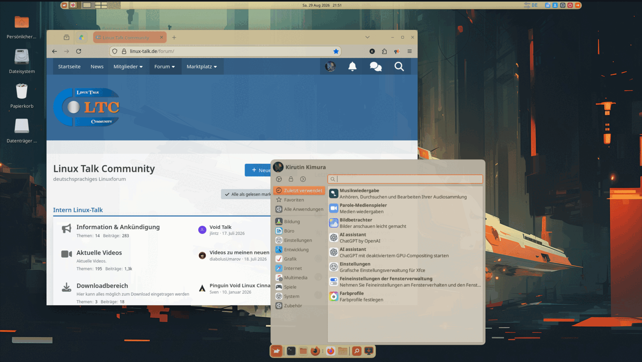 Retro-Sci-Fi-Xfce Screenshot 6